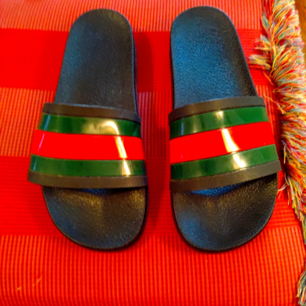 GucciGucci Web Slide Sandals